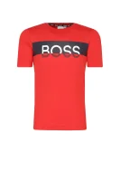 marškinėliai | regular fit BOSS Kidswear raudona
