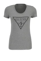 tėjiniai marškinėliai ss cn basic triangle | slim fit GUESS pilka