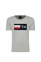tėjiniai marškinėliai | regular fit Tommy Hilfiger pilka