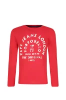 Longsleeve ANTONI | Regular Fit Pepe Jeans London raudona