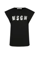 tėjiniai marškinėliai | regular fit MSGM juoda