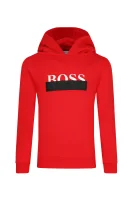Džemperis | Regular Fit BOSS Kidswear raudona