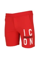 Šortai U-ICON | cool fit Dsquared2 raudona