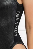 Maudymosi kostiumėlis Calvin Klein Swimwear sidabro