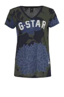 tėjiniai marškinėliai | regular fit G- Star Raw tamsiai mėlyna