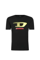 Marškinėliai TJUSTY4 | Regular Fit Diesel juoda