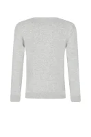 megztinis | regular fit BOSS Kidswear pilka