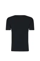 Marškinėliai | Regular Fit Emporio Armani tamsiai mėlyna