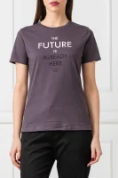 tėjiniai marškinėliai tecut | regular fit BOSS ORANGE pilka