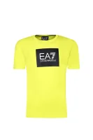 Marškinėliai | Regular Fit EA7 juodai-balta