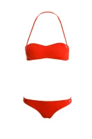 bikini EA7 raudona