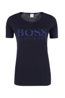 tėjiniai marškinėliai telelogo | regular fit BOSS ORANGE tamsiai mėlyna