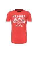 tėjiniai marškinėliai | regular fit Tommy Hilfiger raudona