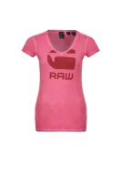 tėjiniai marškinėliai suphe G- Star Raw rožinė