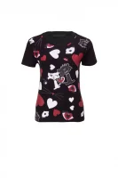 tėjiniai marškinėliai choupette in love cats Karl Lagerfeld juoda