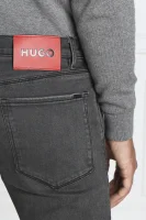 Džinsai Hugo 708 | Slim Fit HUGO grafito
