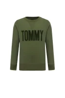 džemperis Tommy Hilfiger žalia
