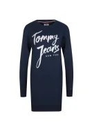 suknelė Tommy Jeans tamsiai mėlyna
