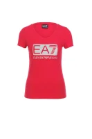 tėjiniai marškinėliai EA7 rožinė