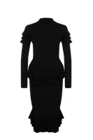 wełniana suknelė Dsquared2 juoda