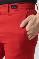 kelnės chino bleecker | slim fit Tommy Hilfiger raudona