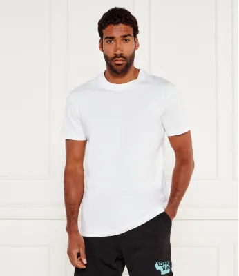 Marškinėliai Calvin Klein Jeans | Balta Regular Fit J30J326683