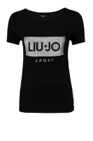 tėjiniai marškinėliai | regular fit Liu Jo Sport juoda