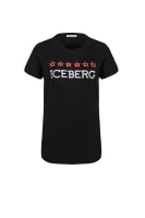 tėjiniai marškinėliai Iceberg juoda