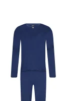 pižama | regular fit Emporio Armani tamsiai mėlyna