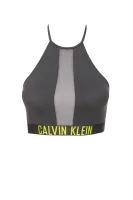 maudymosi kostiumėlio viršutinė dalis Calvin Klein Swimwear grafito