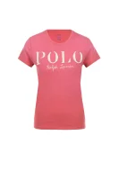 tėjiniai marškinėliai POLO RALPH LAUREN rožinė