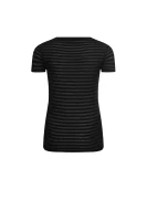 tėjiniai marškinėliai burnoul stripe entry | slim fit Superdry juoda