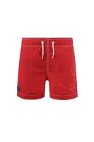 šortai kąpielowe guido | regular fit Pepe Jeans London raudona