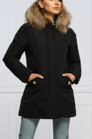 pūkinė striukė luxury arctic | regular fit Woolrich juoda