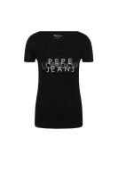 tėjiniai marškinėliai brent | regular fit Pepe Jeans London juoda