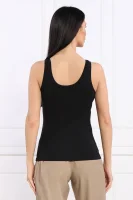 Marškinėliai Cotton Control | Slim Fit Spanx juoda