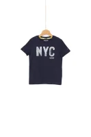 tėjiniai marškinėliai ame logo Tommy Hilfiger tamsiai mėlyna