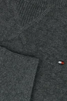 megztinis essential | regular fit | su kašmyru Tommy Hilfiger pilka