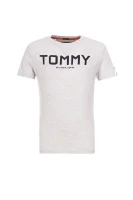 tėjiniai marškinėliai ame logo Tommy Hilfiger garstyčių
