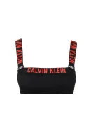 maudymosi kostiumėlio viršutinė dalis Calvin Klein Swimwear juoda