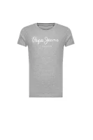 tėjiniai marškinėliai art | regular fit Pepe Jeans London pilka