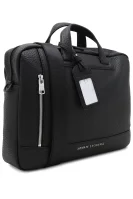 Nešiojamojo kompiuterio krepšys 14'' Armani Exchange juoda