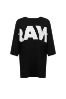 tėjiniai marškinėliai glasy | oversize fit G- Star Raw juoda