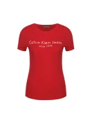 tėjiniai marškinėliai tamar-49 | regular fit CALVIN KLEIN JEANS raudona