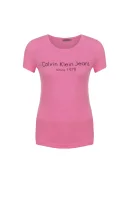 tėjiniai marškinėliai tamar-49 | regular fit CALVIN KLEIN JEANS rožinė