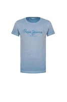tėjiniai marškinėliai fonso Pepe Jeans London mėlyna