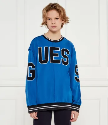 Džemperis Guess | Tamsiai mėlyna Oversize fit L5GQ04 KA6R4