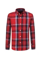 marškiniai poplin Tommy Hilfiger raudona