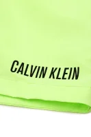 Maudymosi šortai | Regular Fit Calvin Klein Swimwear žalia