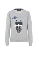 džemperis robot Karl Lagerfeld pilka